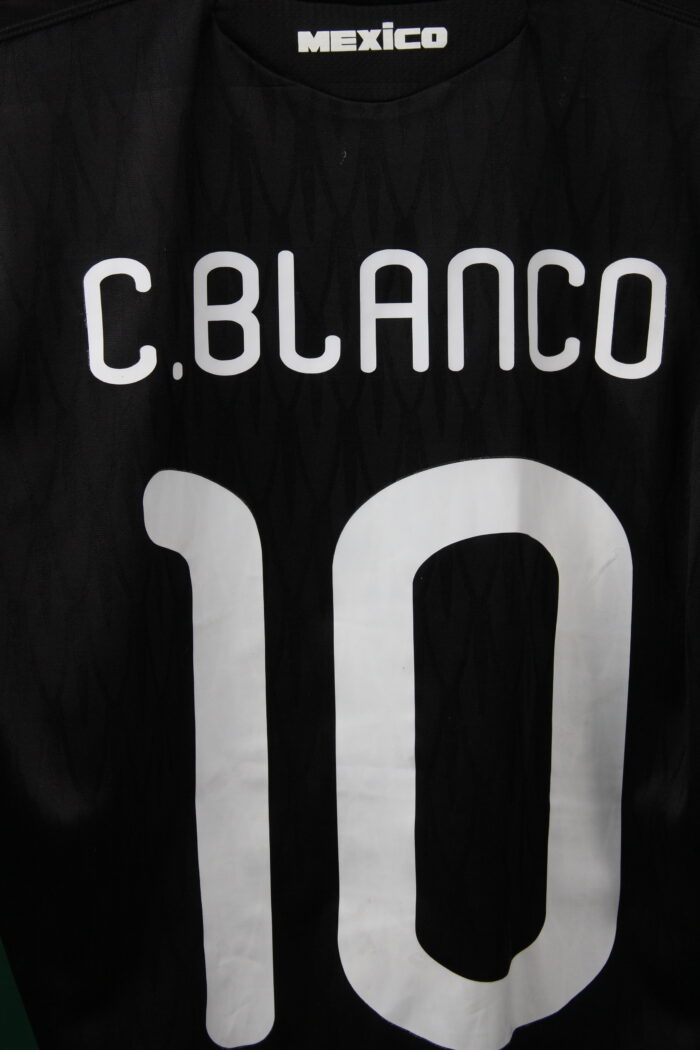 Mexico jersey 2010 World Cup #10 C. BLANCO LARGE - Image 5