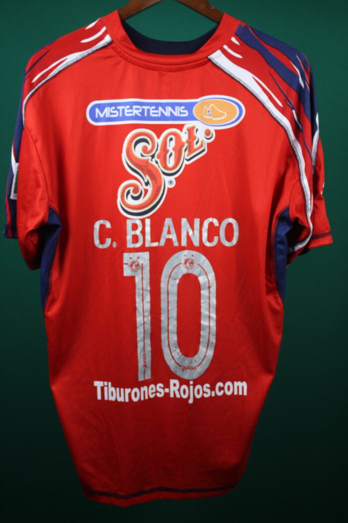 Tiburones de Veracruz Jersey SEASON 2009-2010 #10 C. BLANCO LARGE - Image 7