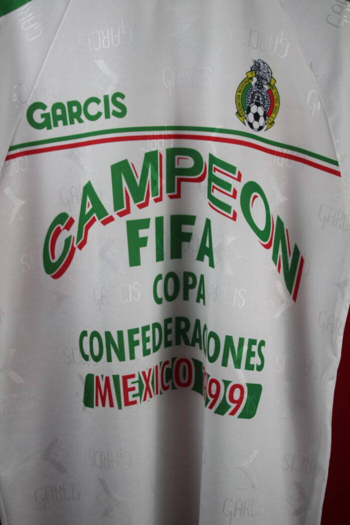 MEXICO Copa  Confederaciones Campeon Jersey 1999 LARGE - Image 2
