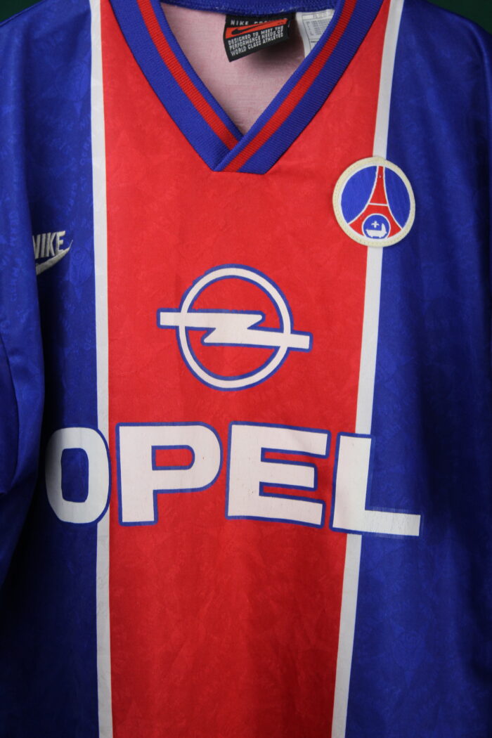 Paris Saint-Germain Jersey Season 1995-1996 XLarge #10 RAI - Image 4