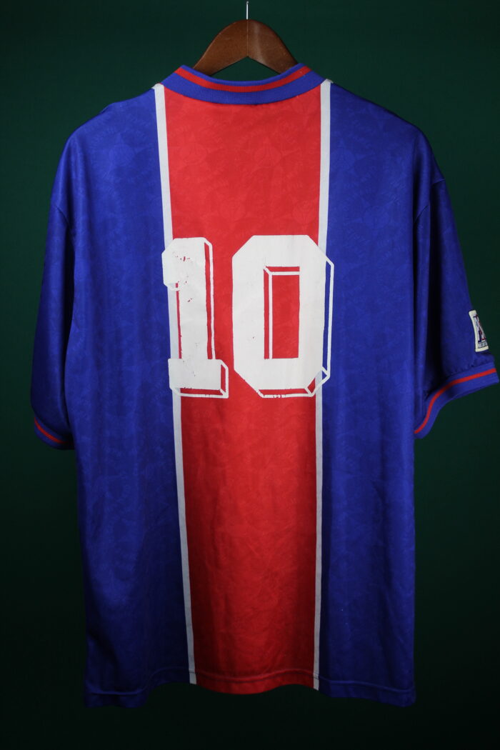 Paris Saint-Germain Jersey Season 1995-1996 XLarge #10 RAI - Image 3