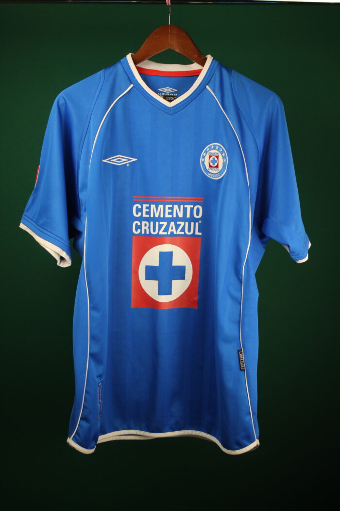 Cruz Azul Jersey Season 2002-2003 Large #16 M. ORTIZ - Image 2
