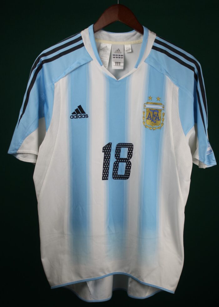 Argentina Jersey Season 2004-2005 Medium #18 MESSI - Image 2