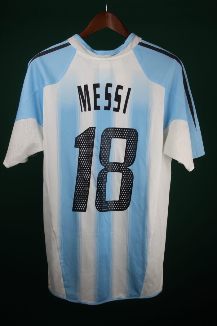Argentina Jersey Season 2004-2005 Medium #18 MESSI - Image 3