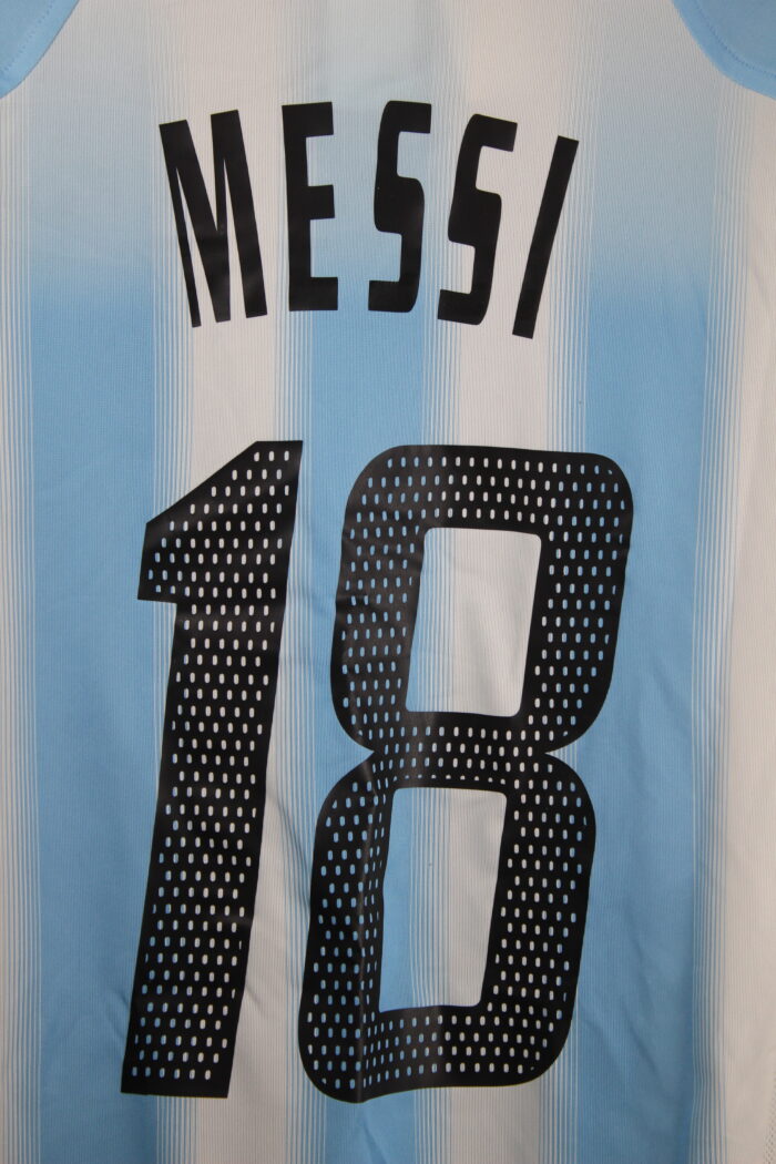 Argentina Jersey Season 2004-2005 Medium #18 MESSI - Image 5