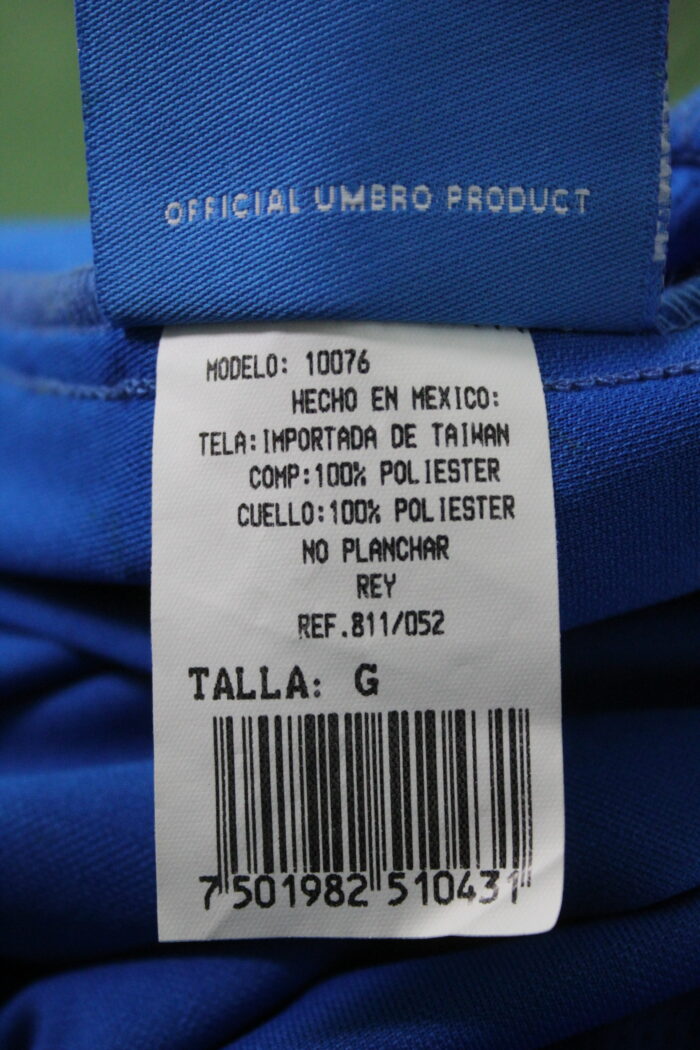 Jersey Cruz Azul Season 2002-2003 Large #8 T. CAMPOS - Image 11