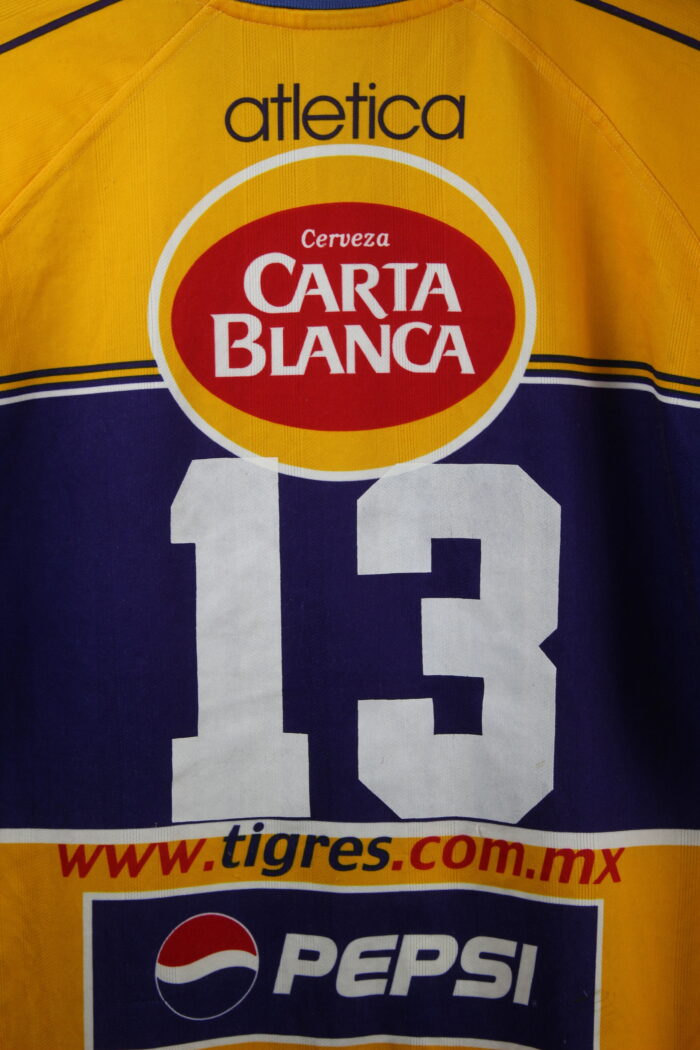 Tigres Jersey UANL Season 2000-2001 Large #13 SANCHO - Image 6