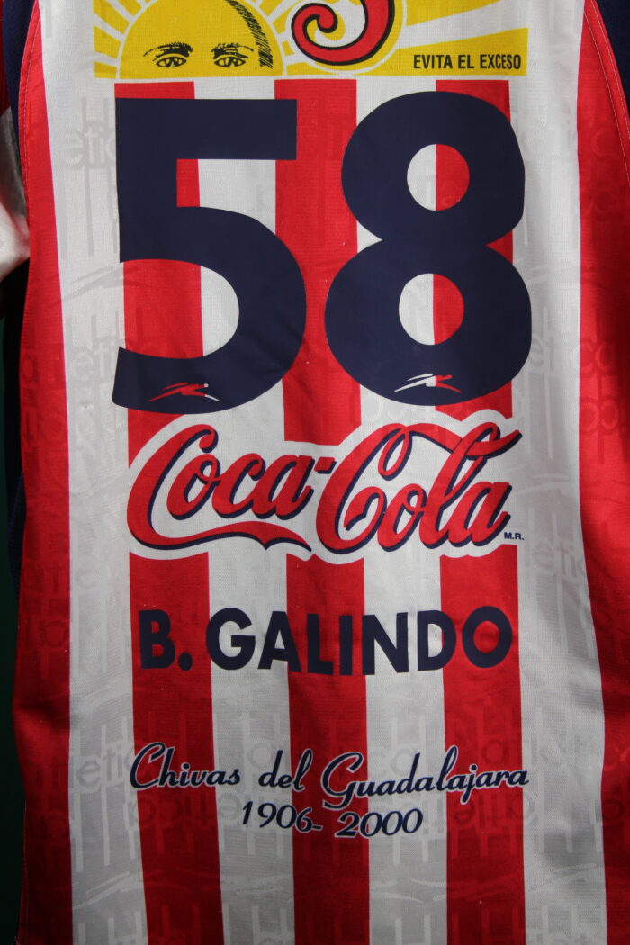 Jersey Chivas Season 1999-2000 Large #58 B. GALINDO - Image 6