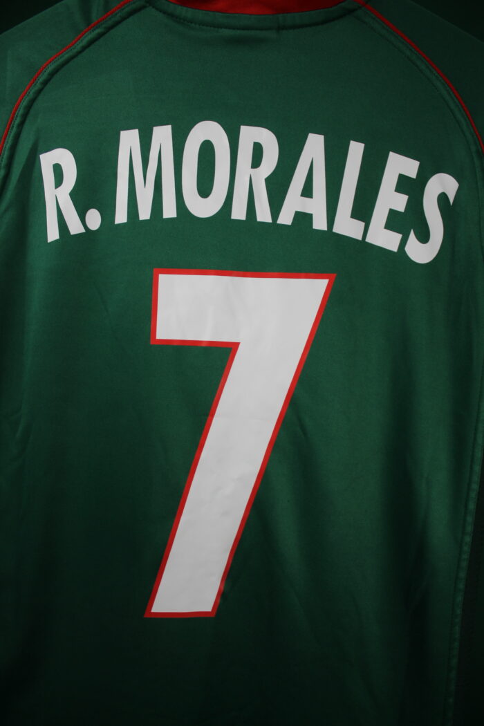 Jersey Mexico World Cup 2002 Medium #7 R. MORALES - Image 6