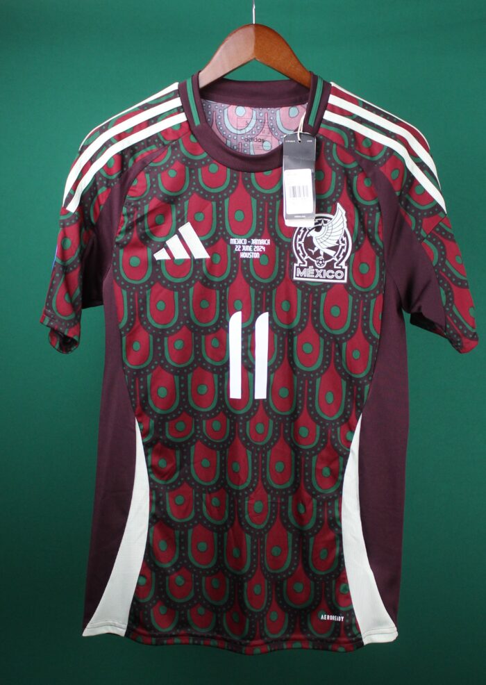 Jersey Mexico Copa America Small #11 S. GIMENEZ - Image 2