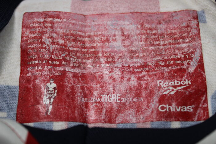 Chivas Jersey Small Edicion Especial Guillermo Tigre Sepulveda #3 - Image 7