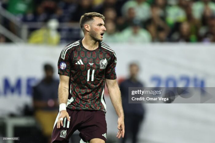 Jersey Mexico Copa America Small #11 S. GIMENEZ