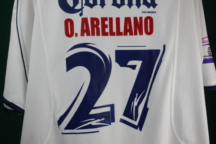 CF Pachuca Jersey Season 2000-2001 Large #27 O. ARELLANO MATCH WORN - Image 11