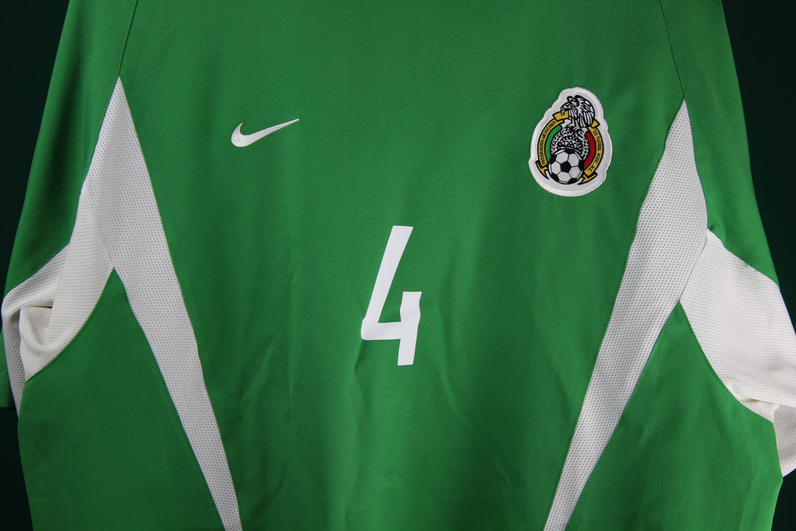 Mexico Jersey Season 2003 XLarge #4 R. MARQUEZ - Image 4