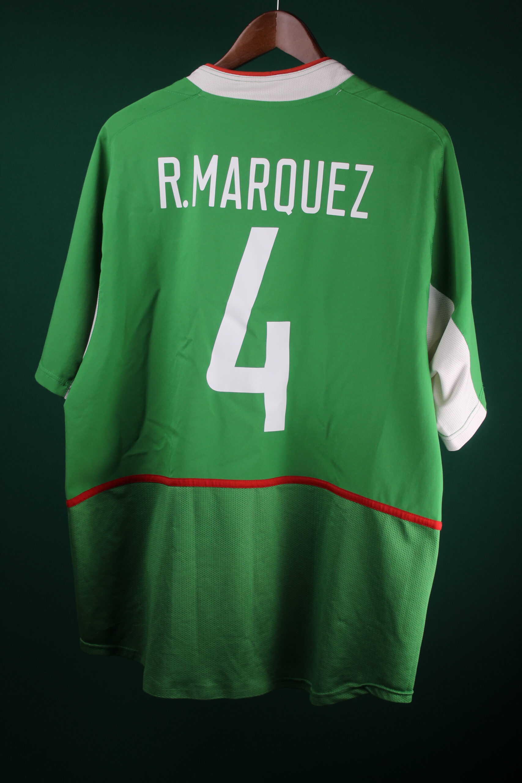 Mexico Jersey Season 2003 XLarge #4 R. MARQUEZ - Image 3