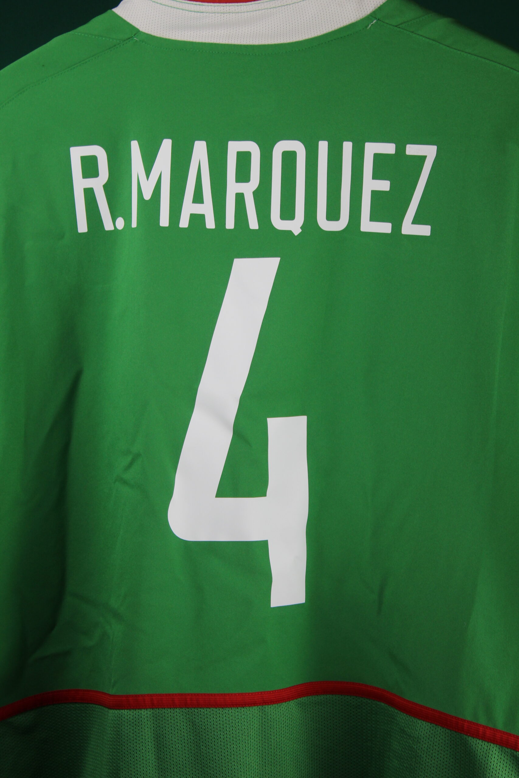 Mexico Jersey Season 2003 XLarge #4 R. MARQUEZ - Image 5