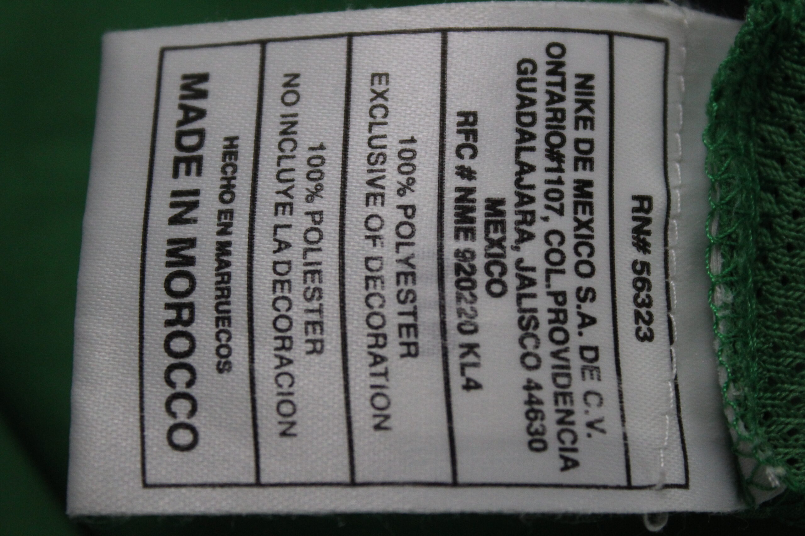 Mexico Jersey Season 2003 XLarge #4 R. MARQUEZ - Image 7